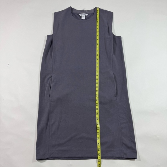 Athleta SeaSoft Shift Tank Dress Violet Dusk Size Small Pockets - Picture 7 of 8